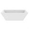 AQUAme Ванна акриловая отдельностоящая без борта с встроеннным каркасом и сифоном размер 170x75 см, цвет белый AQM3502MW