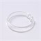 IDDIS Набор колец для шторы в ванную комнату Transparent (RID010P) ,цвет белый RID010P