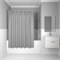 IDDIS Штора для ванной Base 200x240 см, Полиэстер (BD06P24i11) ,цвет серый BD06P24i11 - фото 332899