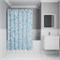 IDDIS Штора для ванной Base 200x180 см, Полиэстер (BX02P18i11) ,цвет голубой BX02P18i11 - фото 332908