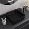 IDDIS Умывальник накладной Bridge, черный (BRIBM04i27) BRIBM04i27