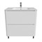 IDDIS Тумба с раковиной Edifice белая, 80 см (EDI80WFi95K) EDI80WFi95K