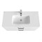 IDDIS Тумба с раковиной Brick белая, 100 см (BRI10WFi95K) BRI10WFi95K