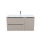 IDDIS Тумба с умывальником, подвесная, 100 см, капучино, Edifice, подходит умыв. 0101000i28 (EDI10C0i95K) EDI10C0i95K