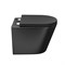 IDDIS Унитаз подвесной Calipso, черный матовый (CALR3BMi25) CALR3BMi25