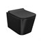 IDDIS Унитаз подвесной Bild, черный матовый (BILR2BMi25) BILR2BMi25 - фото 334682
