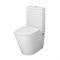 GROSSMAN Унитаз напольный Color GR-4480MS (620х365х810) безободковый,белый матовый с тонкой крышкой,микролифт,2 места GR-4480MS - фото 335321