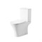 GROSSMAN Унитаз напольный Classic GR-4465SQ (640х350х800) безободковый,белый с тонкой крышкой,микролифт,смыв торнадо,2 места GR-4465SQ - фото 335508
