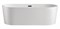 AZARIO Ванна акриловая BRISTOL 1600х800х580, свободностоящая, в комплекте с сифоном и металлической рамой (BRI16080) BRI16080