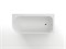 AZARIO Ванна акриловая LUTON 1700x800x580, пристенная, в комплекте с сифоном и металлической рамой, правая, белая ( LUT17080 R ) LUT17080 R