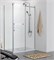 AZARIO Душевое ограждение  VANCOUVER 1000х1200х2000 R, без поддона, прозрачное стекло 8 мм, цвет профиля серебро (AZ-NKF1131R 1000), двери раздвижные AZ-NKF1131R 1000