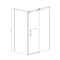 AZARIO Душевое ограждение  VANCOUVER 800х1200х2000 R, без поддона, прозрачное стекло 8 мм, цвет профиля серебро (AZ-NKF1131 R 800), двери раздвижные AZ-NKF1131 R 800