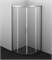 AZARIO Душевое ограждение  OSTIN 100х100х195 хром, 6мм прозрачное стекло, двери раздвижные AZ-121 S А 100*100*195