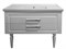 AZARIO Комплект Тумба напольная ELEGANT 100 с раковиной Exclusive 100 , цвет белый CS00058284 - фото 336749