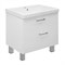 AZARIO Комплект Тумба Марика 80 Н 800*640*470 напольная с раковиной Fonte 80 (OW-00097237), цвет белый OW-00097237 - фото 336944