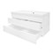 AZARIO Комплект Тумба Эстима 100/2 995х447х555 подвесная, с раковиной Астория 100, белый глянцевый (CS00094585) CS00094585