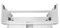 AZARIO Комплект Тумба Эстима 100/2 995х447х555 подвесная, с раковиной Астория 100, белый глянцевый (CS00094585) CS00094585