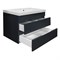 AZARIO Комплект Тумба Эстима 70/2 695х447х555 подвесная, с раковиной Астория 70, графит (CS00094588) CS00094588