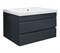 AZARIO Комплект Тумба Эстима 80/2 795х447х555 подвесная, с раковиной Астория 80, графит (CS00094589) CS00094589