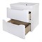 AZARIO Комплект Тумба LOTOS 50/2 510х425х570 подвесная, с раковиной Monte 50 белый гланцевый (CS00094662), цвет белый CS00094662