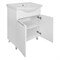 AZARIO Комплект Тумба Стиль- 60 600х850х280 с раковиной Basic 60 (CS00070300), цвет белый CS00070300