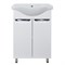AZARIO Комплект Тумба Стиль- 50 500х310х870 с раковиной Basic 50 (CS00070391), цвет белый CS00070391 - фото 337444
