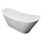AZARIO Ванна акриловая MELADO, белая отдельностоящая в комплекте с сифоном и металлическими ножками 1700*800*580MM (AZ-7005-17W) AZ-7005-17W