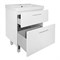 AZARIO Комплект Тумба Ника 60 Н 610х480х860 напольная, с раковиной Tempo 60 (CS00091368), цвет белый CS00091368