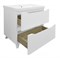 AZARIO Комплект Тумба LOTOS 80/2 Н 820х475х835 напольная с раковиной Monte 80 (CS00081987), цвет белый CS00081987
