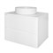 AZARIO Тумба LOTOS 60/2 600х460х500 подвесная, без раковины, белый глянцевый (CS00084142), цвет белый CS00084142