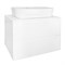 AZARIO Тумба LOTOS 70/2 700х460х500 подвесная, без раковины, белый гланцевый (CS00084143), цвет белый CS00084143