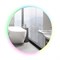 AZARIO Зеркало Savanna RGB D550 SMART-управление, парящая подсветка (LED-00002605) LED-00002605 - фото 337901