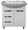 AZARIO Комплект Тумба Loranto Стиль- 70/3 700х860х450 с раковиной Балтика 70 (CS00068934), цвет белый CS00068934 - фото 338222