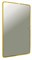 AZARIO Зеркало INCANTO 600х1000 бесконтактный сенсор, подсветка с диммером, цвет золото (LED-00002558) LED-00002558