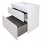 AZARIO Комплект тумба Velluto 60 600х450х660 подвесная, с раковиной Slim 60, белый матовый (CS00088601), цвет белый матовый CS00088601