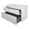 AZARIO Комплект тумба Velluto 100 1000х450х660 подвесная, с раковиной Slim 100, белый матовый (CS00088604), цвет белый матовый CS00088604