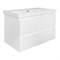 AZARIO Комплект Тумба Мила 900 910х470х680 подвесная, с раковиной Monte 900, белый (CS00089920), цвет белый CS00089920