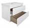 AZARIO Комплект Тумба Мила 900 910х470х680 подвесная, с раковиной Monte 900, белый (CS00089920), цвет белый CS00089920