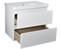 AZARIO Комплект тумба Мила 80 810х470х670 подвесная с раковиной Monte tx 80 белый матовый (CS00080142), цвет белый матовый CS00080142