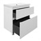 AZARIO Комплект Тумба Viola 80/2Н 800х450х850 напольная, с раковиной Астория 80, белый матовый (CS00097140) CS00097140