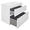 AZARIO Комплект Тумба Viola 80/2800х450х650 подвесная, с раковиной Астория 80, белый матовый (CS00097143), цвет белый матовый CS00097143