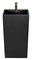 AZARIO Раковина напольная COMELLA 480х420х830 отдельностоящая прямоугольная, черный матовый (AZ-314MB) AZ-314MB