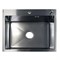 AZARIO Кухонная мойка NICOLE 500х500х220 нержавеющая сталь, в комплекте сифон, диспенсер, коландер, серебро (AZS5050N) AZS5050N