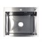 AZARIO Кухонная мойка NICOLE 600х500х220 нержавеющая сталь, в комплекте сифон, диспенсер, коландер, серебро (AZS6050N) AZS6050N