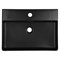 AZARIO Раковина подвесная 600х420х120 прямоугольная, черный матовый (AZ-2173-MB) AZ-2173-MB