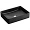 AZARIO Раковина-чаша 510х405х110 накладная, прямоугольная, черный матовый (AZ-2178-MB) AZ-2178-MB