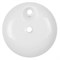 AZARIO Раковина накладная 480х480х95 круглая, белый глянец (AZ-3202) AZ-3202