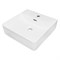 AZARIO Раковина накладная 420х420х120 квадратная, белый матовый (AZ-2177-MW) AZ-2177-MW