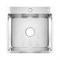 AZARIO Кухонная мойка MIA 500х500х200 нержавеющая сталь, цвет Серебро (AZS5050M) AZS5050M