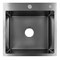 AZARIO Кухонная мойка SABRINA 500х500х200 нержавеющая сталь, цвет Оружейная сталь (AZB5050S) AZB5050S